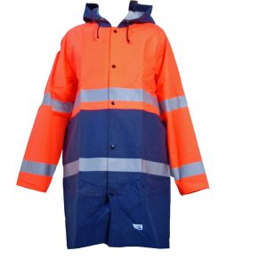 Veste longue de pluie  haute visibilité T.M de FRISTADS
