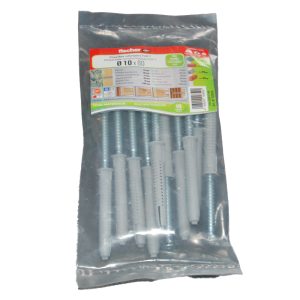 10 Chevilles rallongées FUR T 10×80 Ref. 92859 FISCHER DAREX