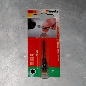 1 Embout Torx T20 Mi-Long KWB