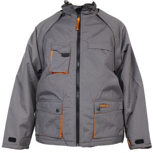 Veste de travail rembourrée gris avec manche amovible NORTHWOOD T. 1/S 40/42 de PANOPLY