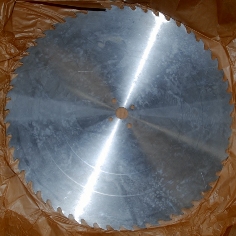 Lame Scie Circulaire Chrome Vanadium D.550mm Alésage 30mm 56 Dents Ep.2,5mm.