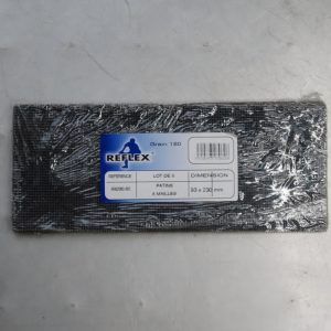 6 Patins ponceuse plâtre 93x230mm grain 120 REFLEX