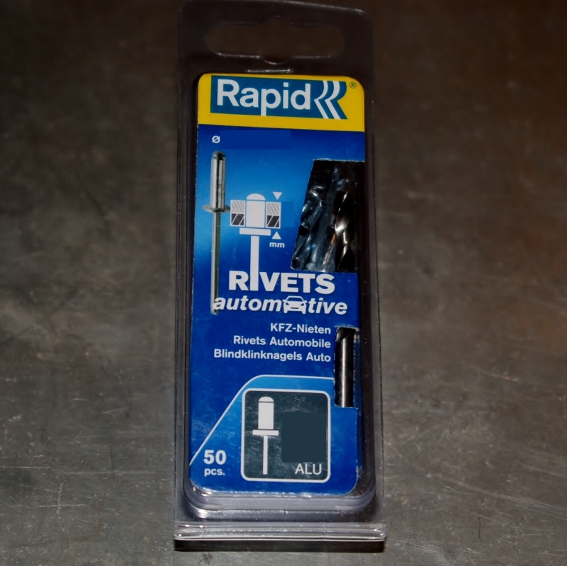 1 boite de rivets aveugles Automobile 4mm x 12mm RAPID